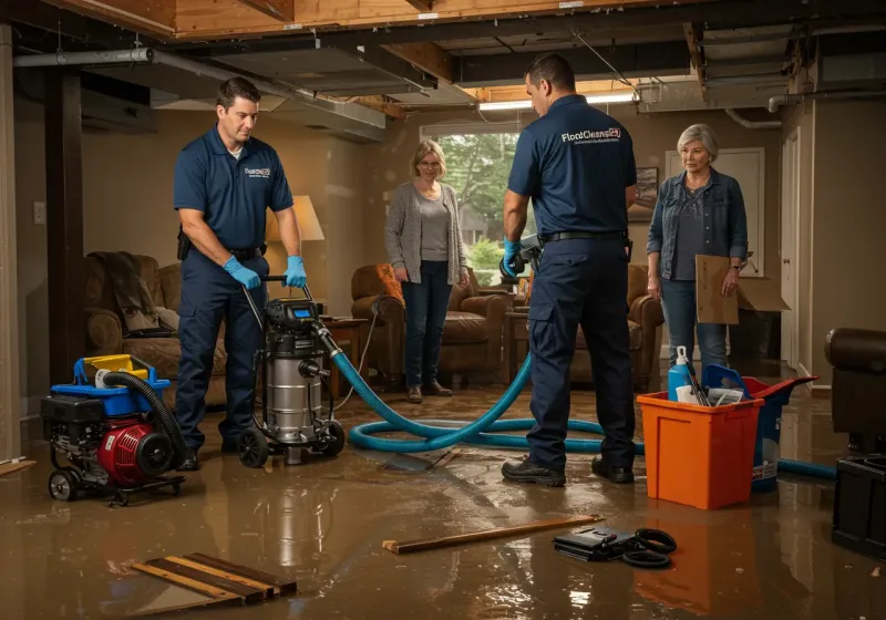 Basement Water Extraction and Removal Techniques process in Connelly Springs, NC