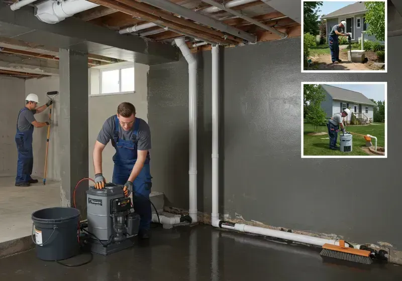 Basement Waterproofing and Flood Prevention process in Connelly Springs, NC